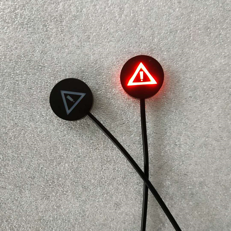 Motorcycle Modification Warning Light Bsd Car Blind Spot Monitoring Lane Assist Universal Lens Light