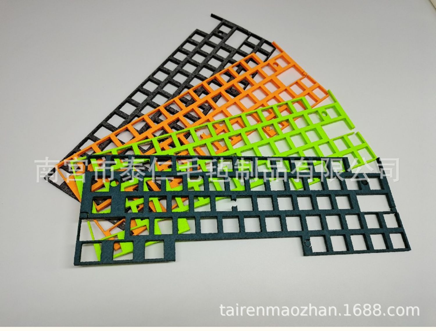 felt Mechanics keyboard Resonance Silencer pad keyboard Silencer cotton keyboard Sound-absorbing cotton felt Earthquake cotton Sandwich cotton