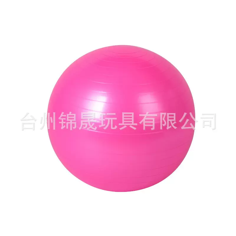 85cm条纹光面大瑜伽球 厂家印LOGO运动娱乐儿童 感统健身ding制