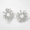 Accessory solar-powered, earrings, European style, french style, light luxury style