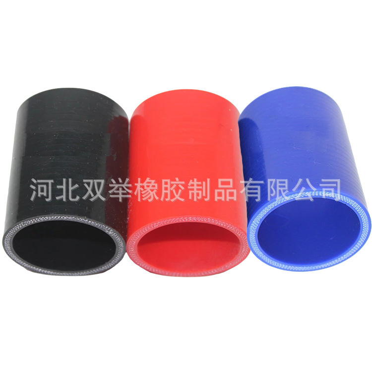 硅胶直管接头中冷器连接硅胶管0度直管 汽车冷却耐高温硅胶直管