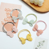 Cloth with bow, hairgrip, universal case, hair rope, accessory, Korean style, simple and elegant design, wholesale