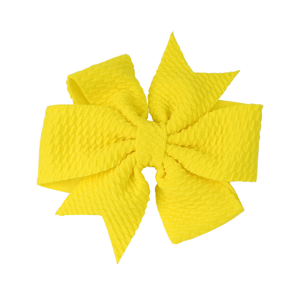 New V-shaped Ribbon Fishtail Bowknot Children's Hairpin Set display picture 5