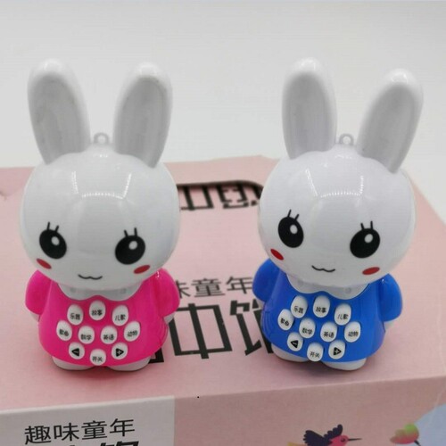 Factory direct sales Mini Rabbit Story Machine Little Fire Rabbit Mini Story Machine Little Rabbit Puzzle Early Education Learning Machine