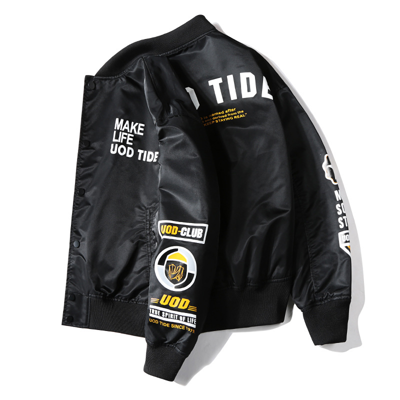 2019 transfronteriza nueva chaqueta de vuelo de los hombres chaqueta suelta casual moda coreana ropa de trabajo de los hombres chaqueta de comercio exterior de los hombres