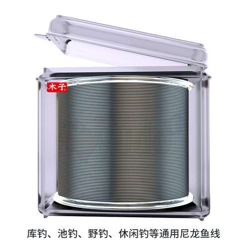 木子尼龙线透明500米尼龙钓鱼线台钓海钓路亚子线主线渔具批发