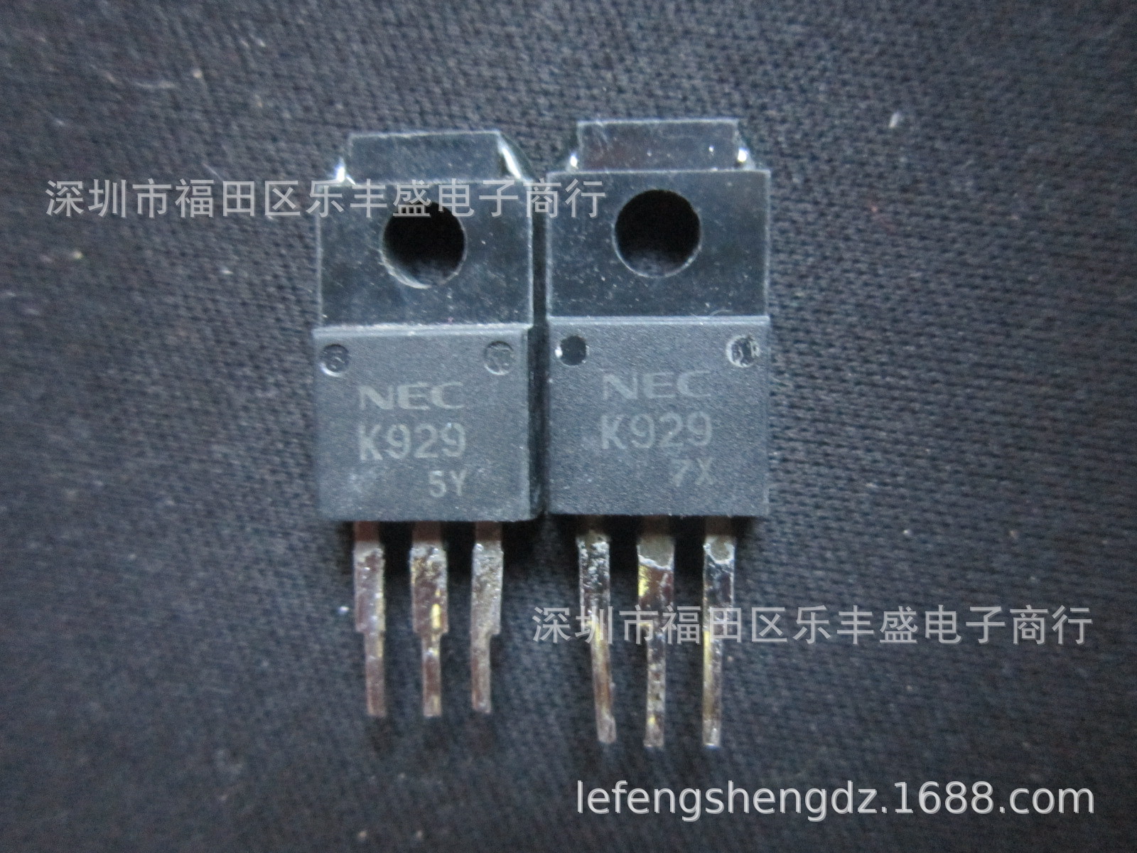 K929 2SK929 拆机 N通道 功率MOSFET TO-220F