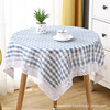 direct deal square golden tablecloth pvc tablecloth Tablecloths waterproof lattice Custom wallpaper Table cloth