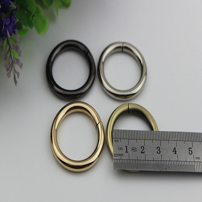 Bag Hardware Opening Opening circle Connect buckle Opening coil Banding 2.5 centimeter