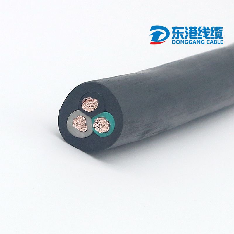 厂家生产YC橡套电缆 铜芯橡套软电缆 国标耐油电缆 橡胶电缆3*10