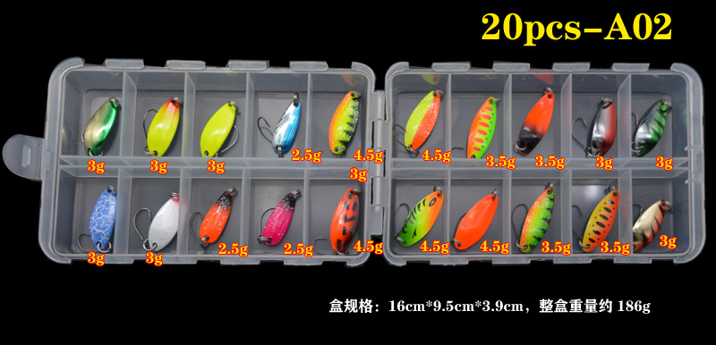 Metal Spoons Fishing Lures Leech Flutter Spoon Fresh Water Bass Swimbait Tackle Gear