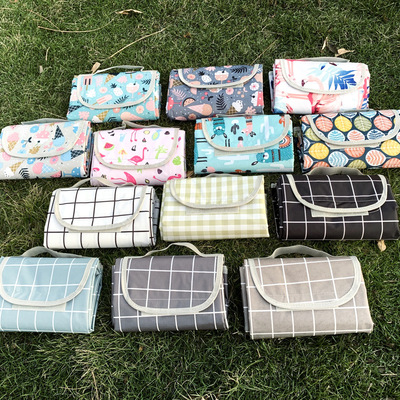 [Manufactor]wholesale 2023 new pattern Cartoon Picnic mat Portable Ultralight Seaside Supplies Travel? Beach mats