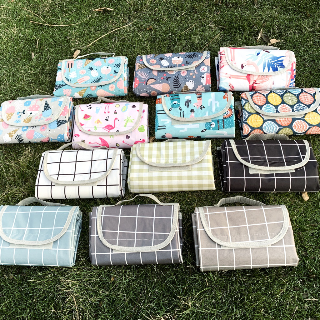[Manufactor]wholesale 2023 new pattern Cartoon Picnic mat Portable Ultralight Seaside Supplies Travel? Beach mats