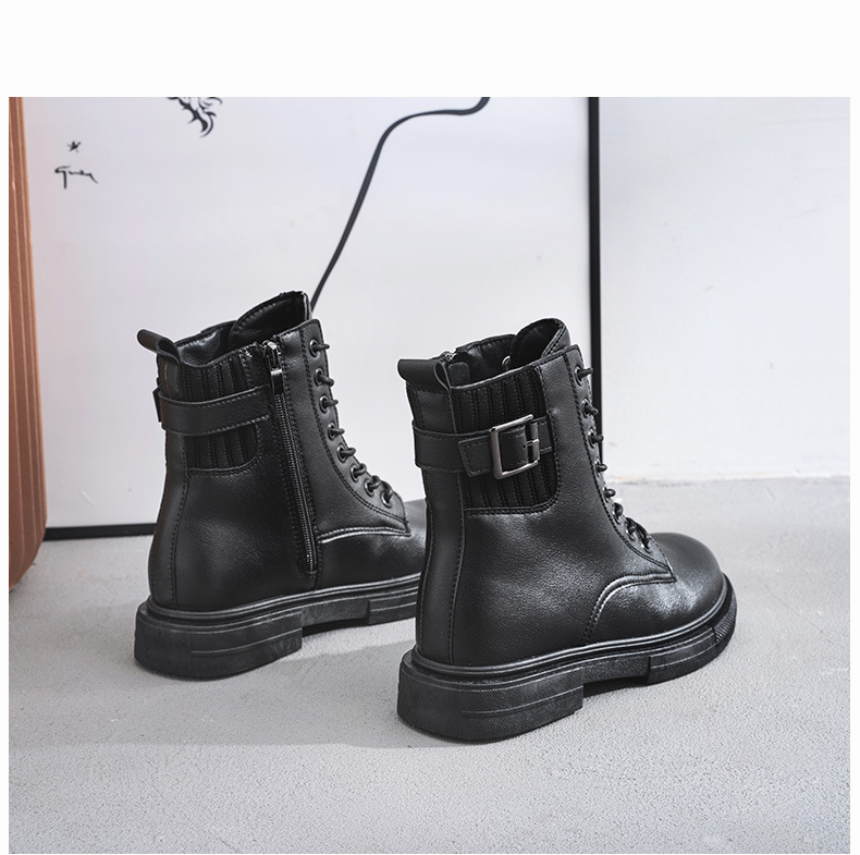 winter thick cotton velvet warm short boots  NSNL30417