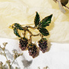 Plant lamp, brooch, accessory lapel pin, factory direct supply