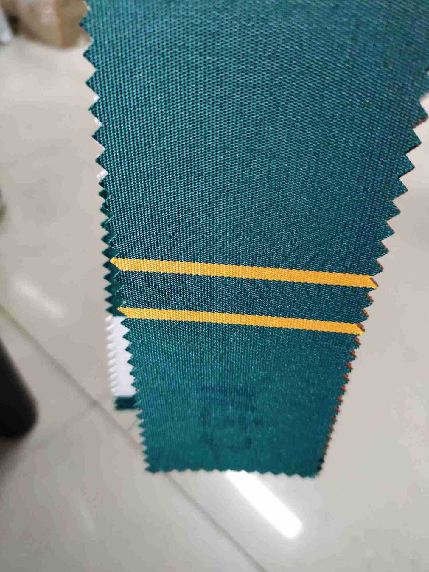 奥斯布 苏州品牌布料 防水遮阳箱包布料?色织条纹面料 全涤色纺布