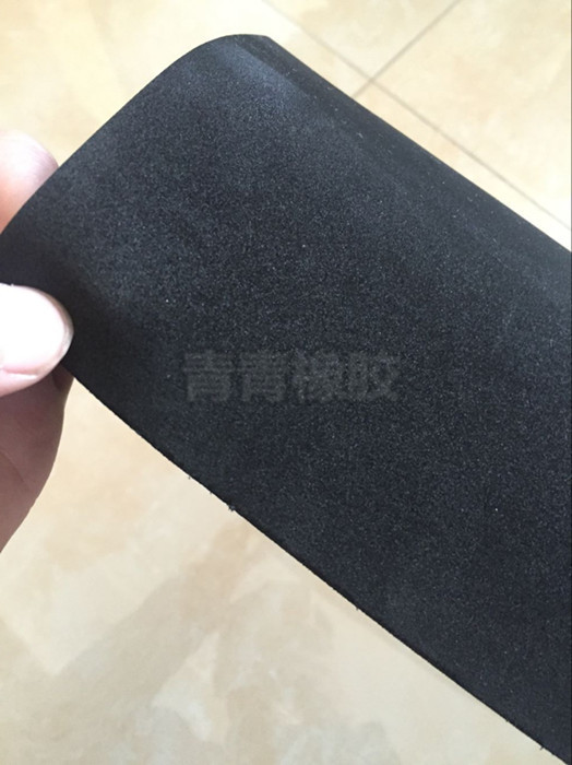 EPDM三元乙丙发泡板橡胶海绵板减震板隔音板2mm不带胶