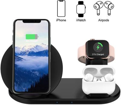 工廠直銷 無線充 三合壹無線充 多功能無線充  快充 10W