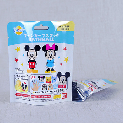 Toys Packaging bag Mickey Mouse Toys Packaging bag Repeatedly reunite with Independent Punch holes Toy Bag LOGO