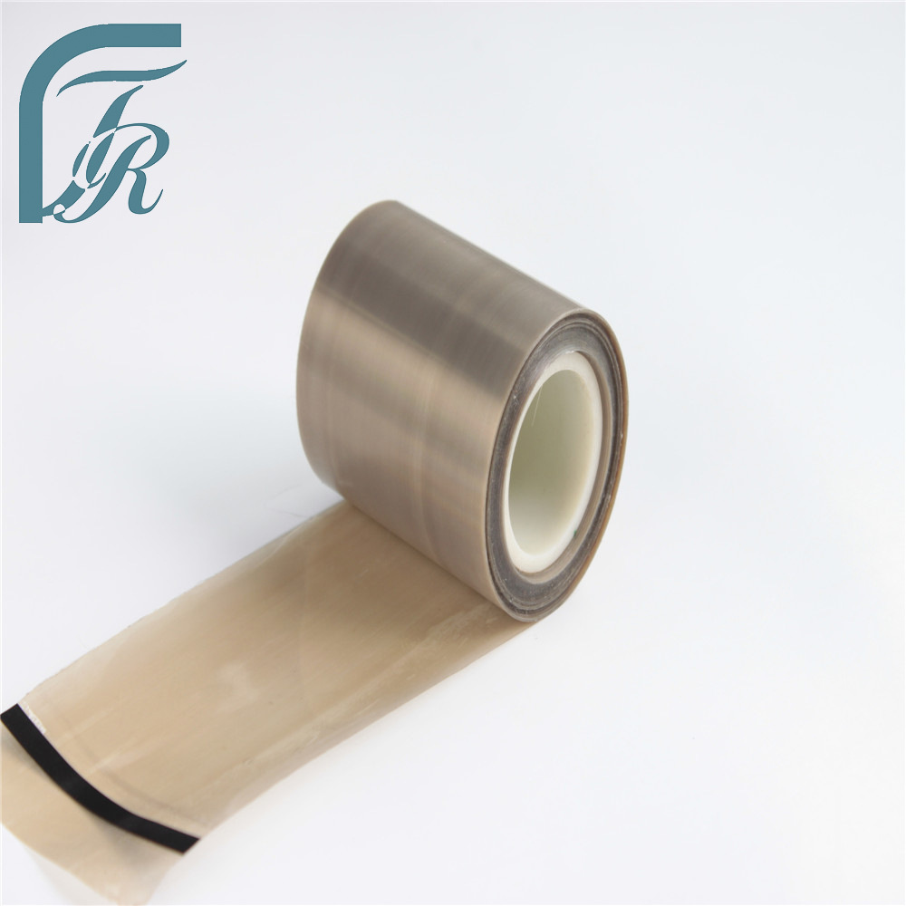 厂家直销PTFE铁氟龙耐高低温纯膜胶带 0.08毫米