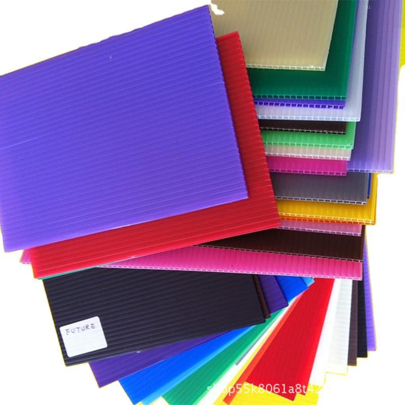 5MM静电黑色中空板 塑料PP隔板 新料中空板 可做加硬中空隔板