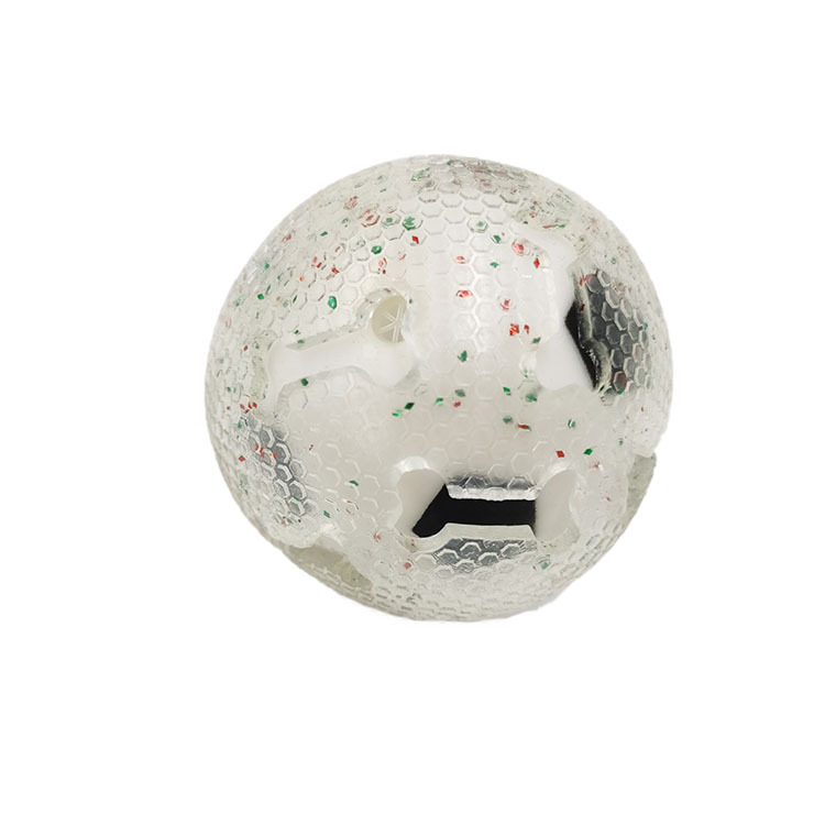 Suministro directo de fábrica juguete para perros TPR juguete para mascotas vinilo sonido Bola de juguete interactivo molar resistente a la mordedura juguete para perros