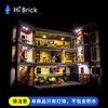 Hibrick Block Lighting Applicable Ghost Dare Dead Team Headquarters is compatible with LEGO 75827 lighting lamp lighting