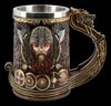 Medieval Viking Cup Creative 3D S threeD Viking Pirate Beer Cup Stainless Steel Inner Cross -border Cross -border Explosion