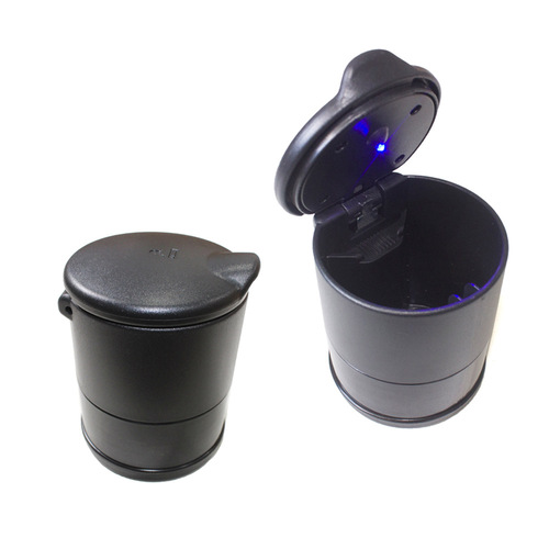 Car ashtray creative personalized car plastic ABS black ashtray wholesale