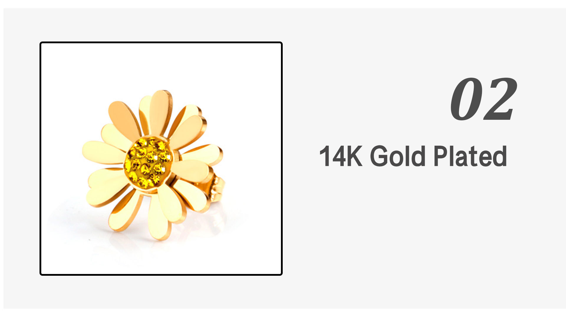 Simple Style Flower Stainless Steel Inlay Zircon Earrings Necklace 1 Set