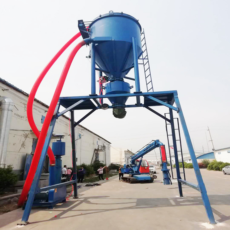 粉煤灰装车气力输送机无扬尘无尘气力输送机金属矿粉装车机