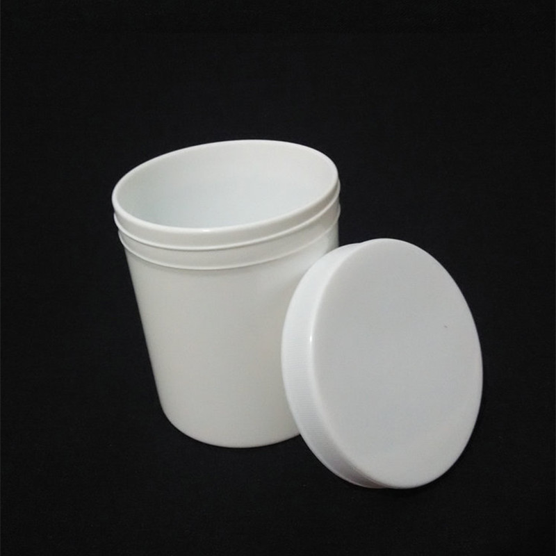 批发PP瓶500ml毫升 500克塑料小白瓶桶直立桶500毫升注塑桶分装桶