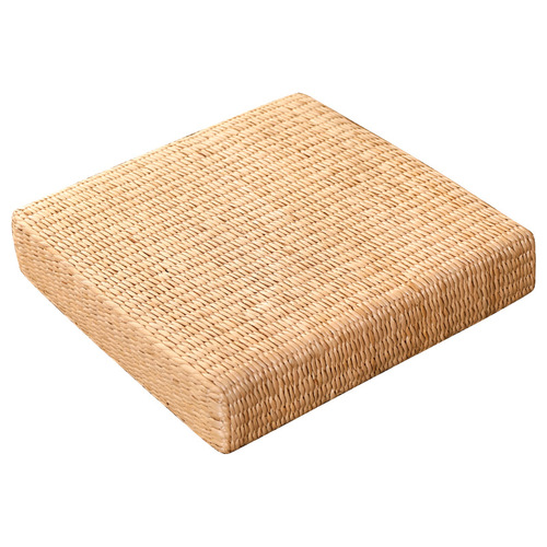Home Chair Cushion Height Square Thick Tatami Grass Mat Seat Cushion Zafu Meditation Cushion Zen Cushion Buddhist Cushion