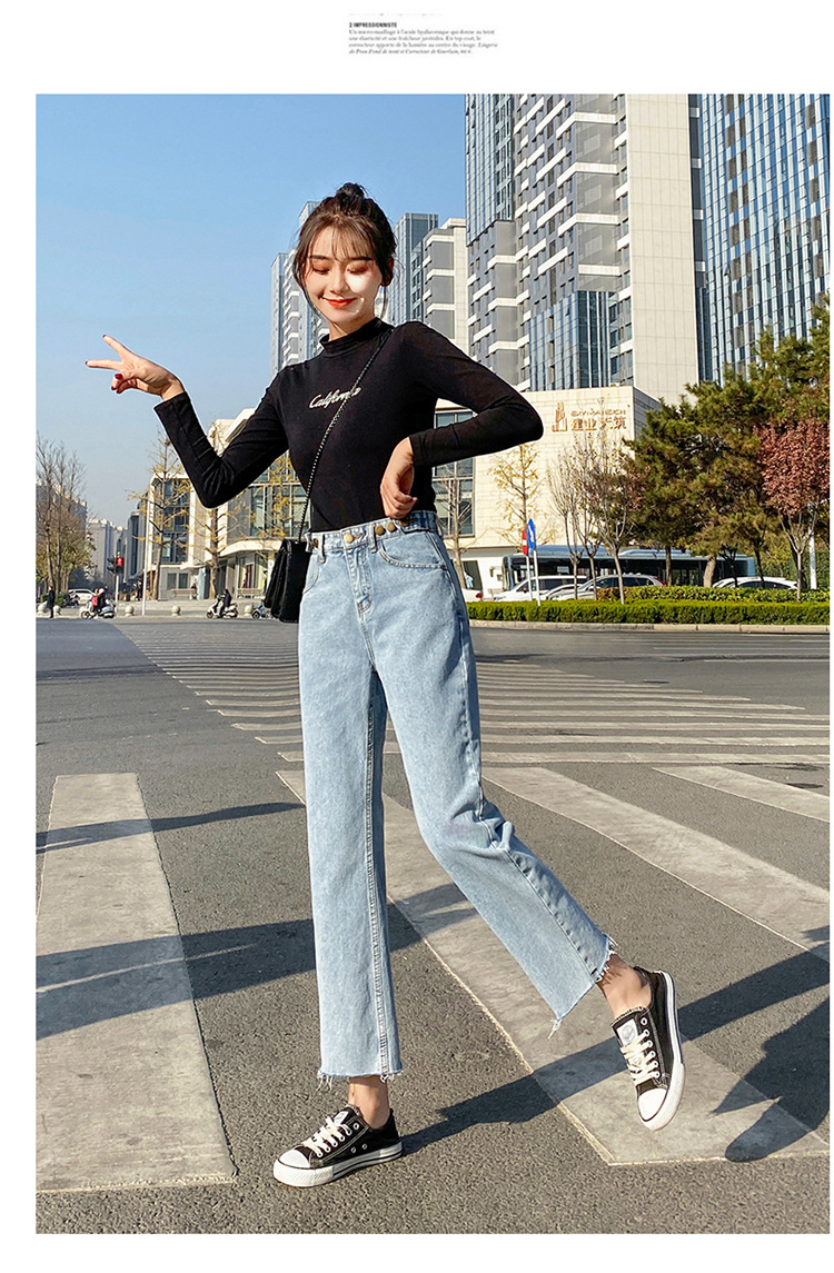 Pantalon léger femme en cow-boy - Ref 3430205 Image 16