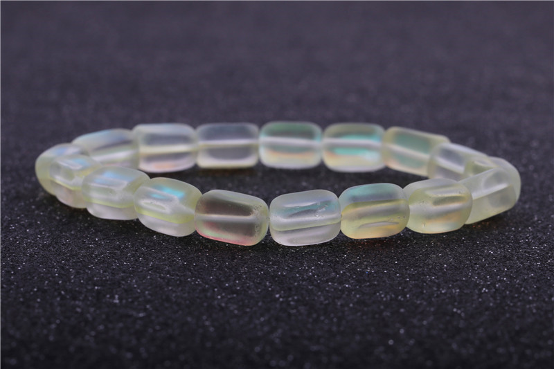 moonstone micro-inlaid zircon diamond bracelet