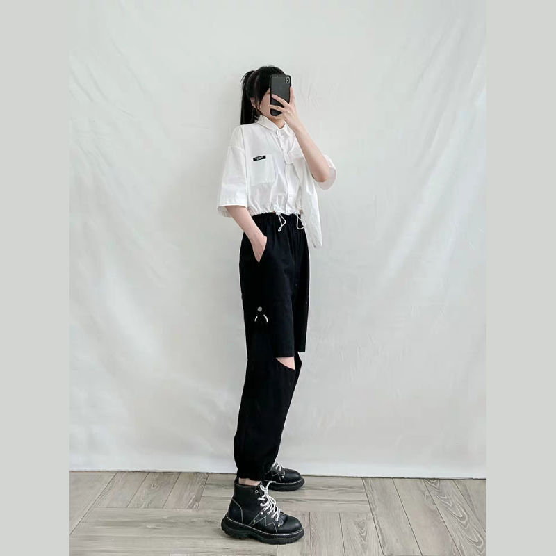 Pantalon léger femme en Polyester polyester Polyester  - Ref 3430135 Image 3