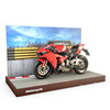 Realistic motorcycle, constructor, parking, car model, storage system, jewelry