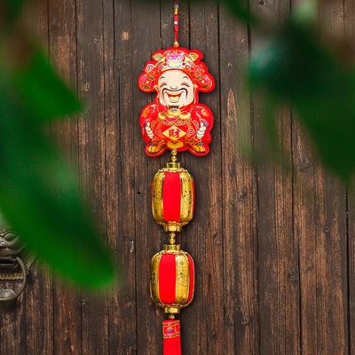 新年装饰品春节灯笼挂饰户外喜庆结婚会场布置春节过年小灯笼挂件|ms