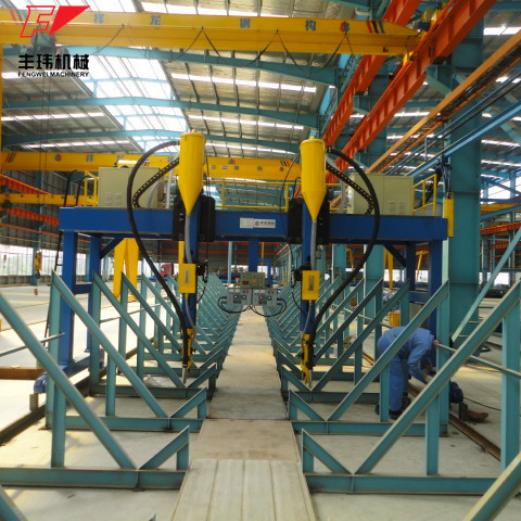 Wheel frame Displacement operation Produce Manufactor supply Section H steel Production Line