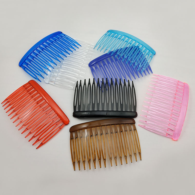 7cm长14齿塑料发梳插梳主图2