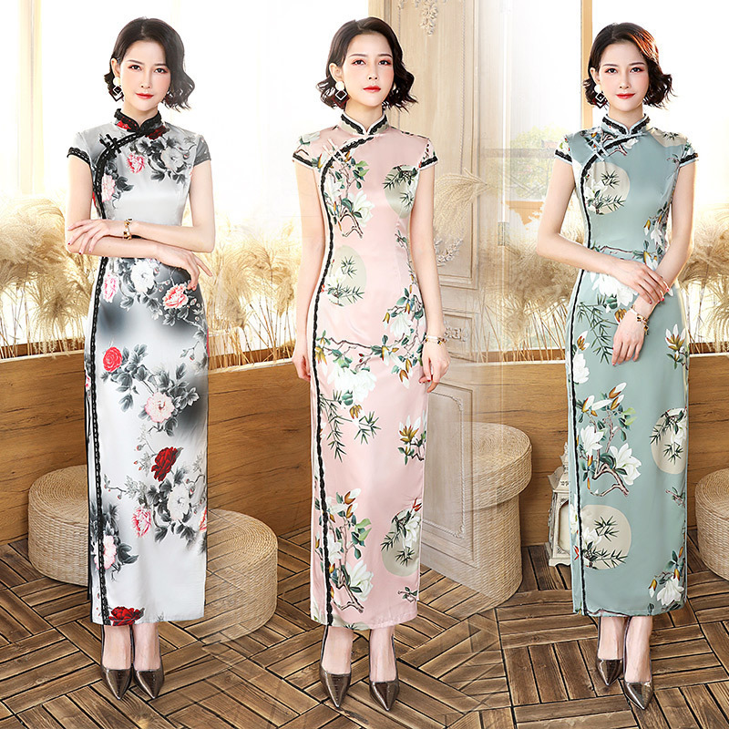 National cheongsam women Chinese Dress dress