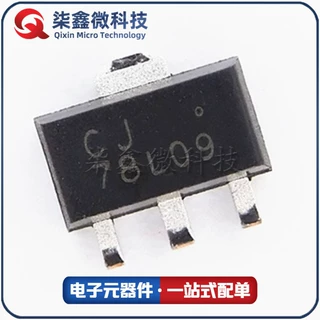 CJ78L09 SOT-89 输入30V 输出9V 100mA LDO稳压芯片 CJ/长电 原装