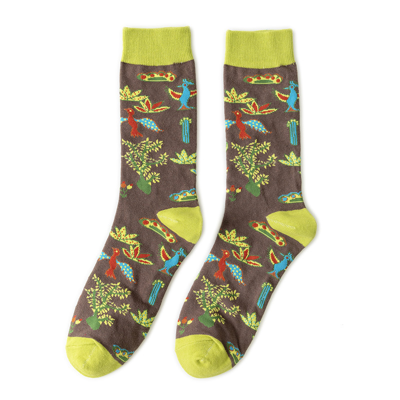 65g Weight Socks Classification Socks Lingerie Type Cotton (more than 50%) Fabric Type A Pair Quantity Casual, Daily Occasion Animal, Color Block Pattern All Seasons Season Unisex Gender Cute Style A Pair Cute Unisex Animal Color Block Cotton (more Than 50%) Crew Socks 13