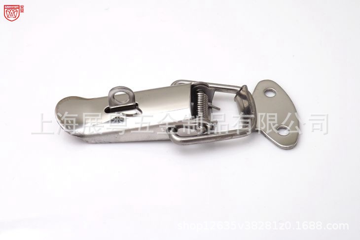 Gran tamaño 0201 hebilla bolsas de herramientas hebilla de caja hebilla de resorte industrial 304 hebilla de acero inoxidable