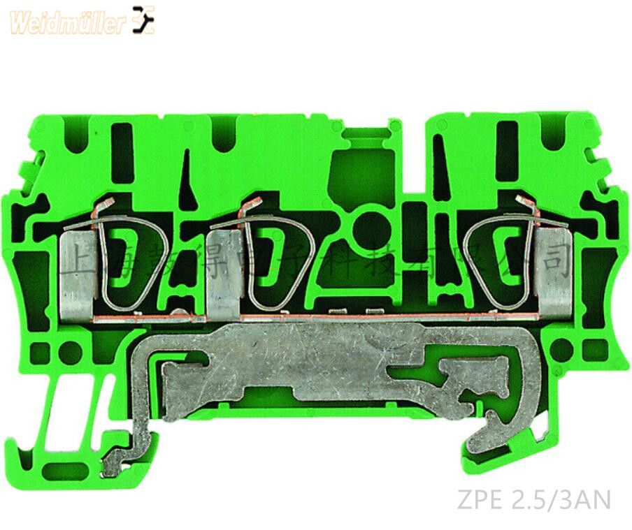 ZPE 2.5/3AN魏德米勒weidmuller直通型接线端子订货号1608650000