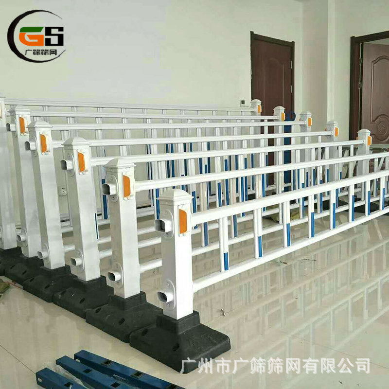 现货市政道路护栏城市交通分流道路围护栏 马路中央超市隔离栏