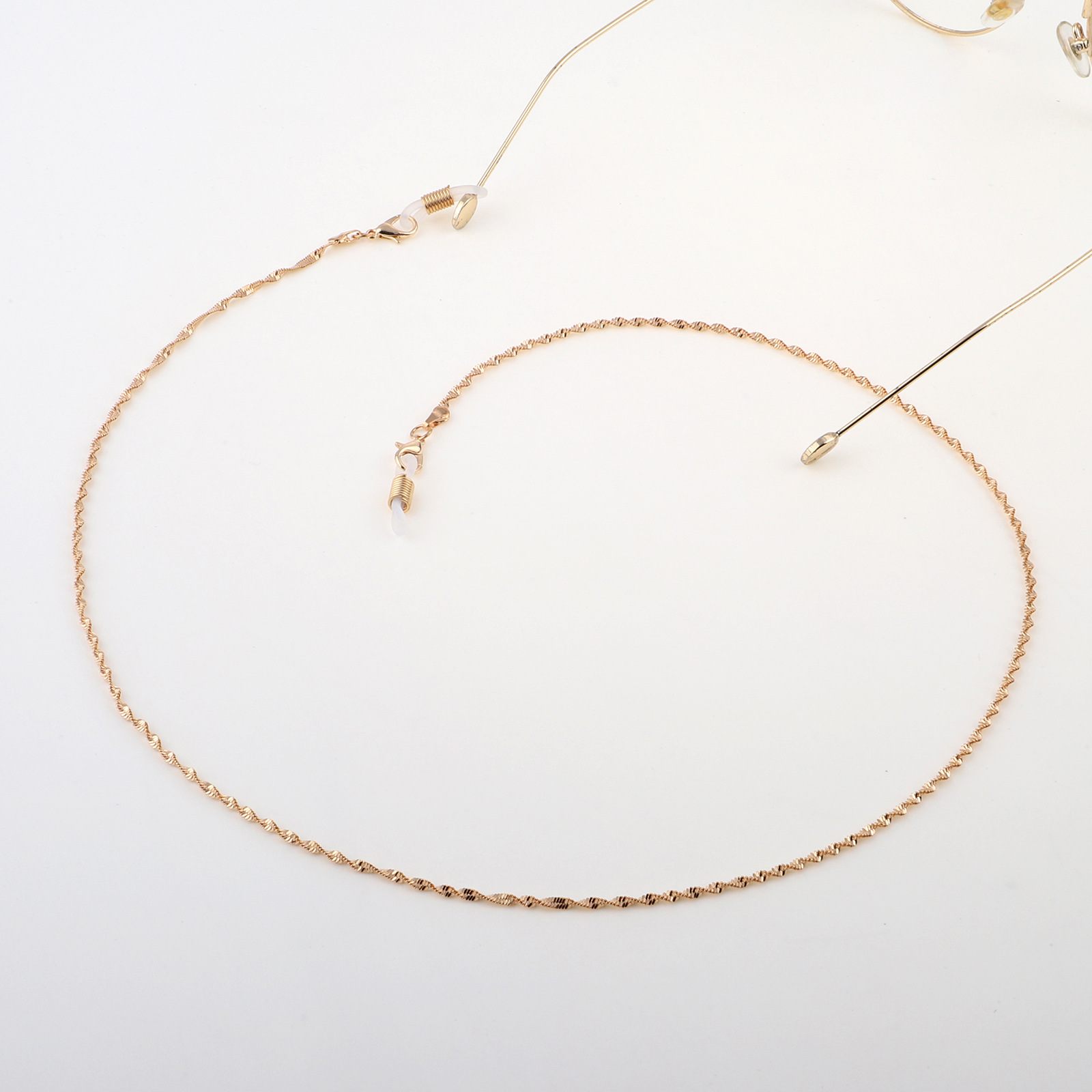 Plating Design Golden Stainless Steel Chain Sunglasses Chain Non-slip Glasses Rope Glasses Chain