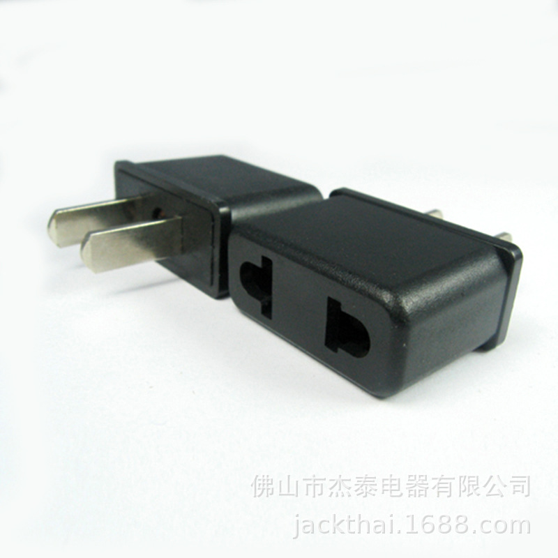 美标转欧标转换插头 小型电器出口搭配转换器 泰国电源转换器