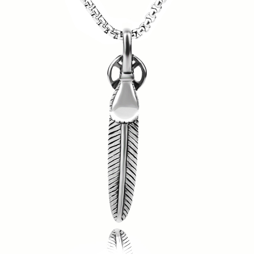 Pendant Necklace For Men Personalized Titanium Stainless Steel_voghion.com