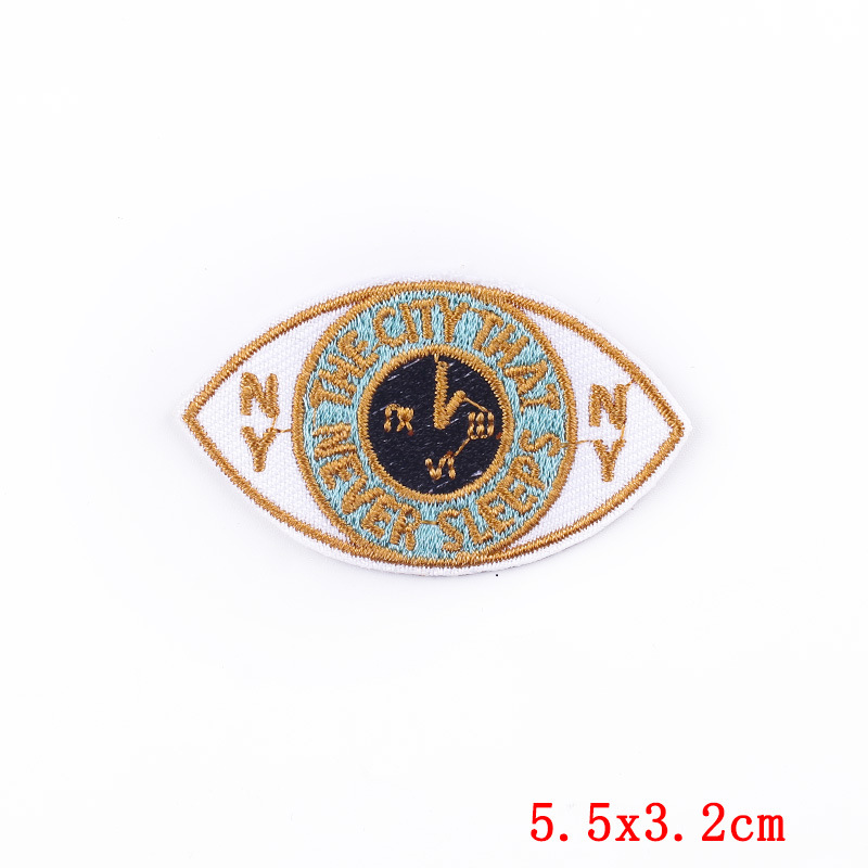 Black Material 1 Piece Cartoon Style Cute Spaceship Black Clothing Sticker Patches